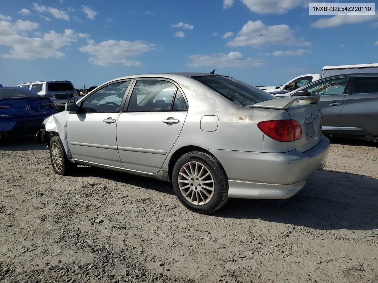 2004 Toyota Corolla Ce VIN: 1NXBR32E54Z220110 Lot: 41109194