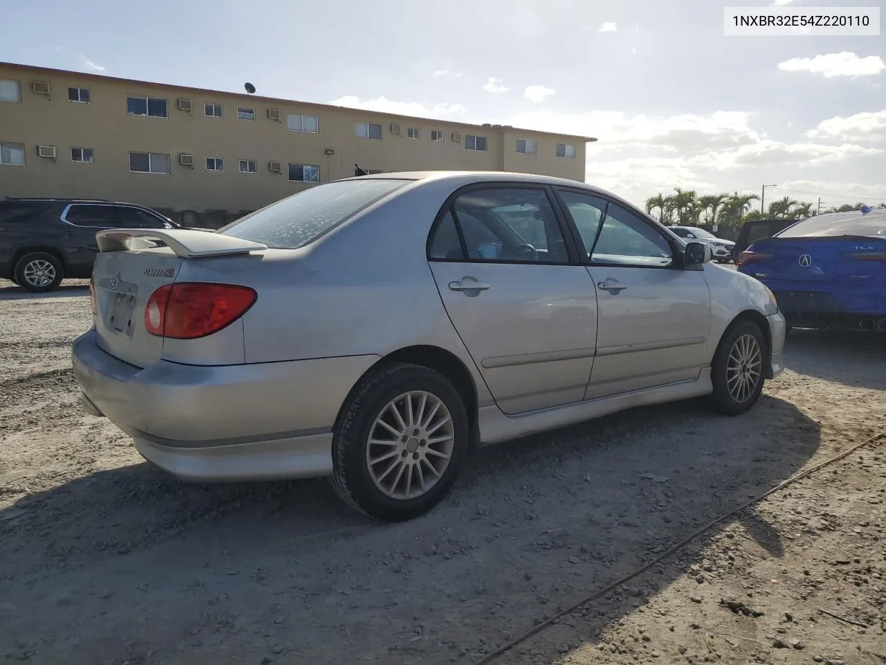 2004 Toyota Corolla Ce VIN: 1NXBR32E54Z220110 Lot: 41109194