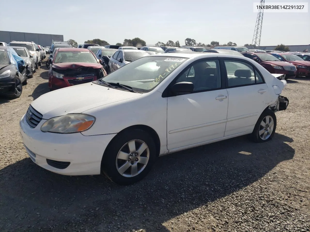 2004 Toyota Corolla Ce VIN: 1NXBR38E14Z291327 Lot: 52599194