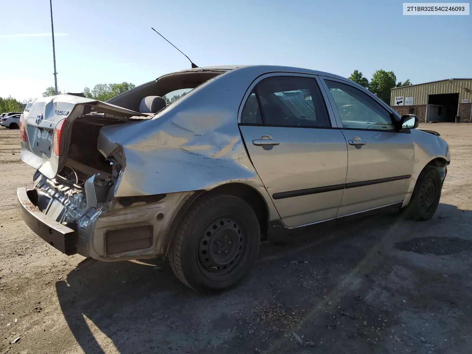 2004 Toyota Corolla Ce VIN: 2T1BR32E54C246093 Lot: 55785424