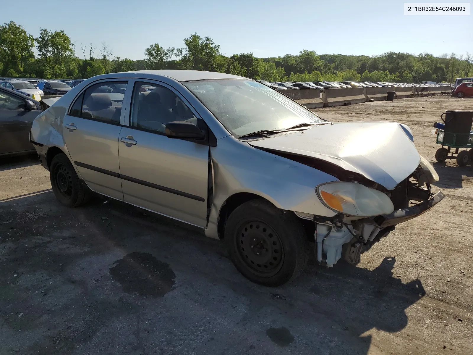 2004 Toyota Corolla Ce VIN: 2T1BR32E54C246093 Lot: 55785424