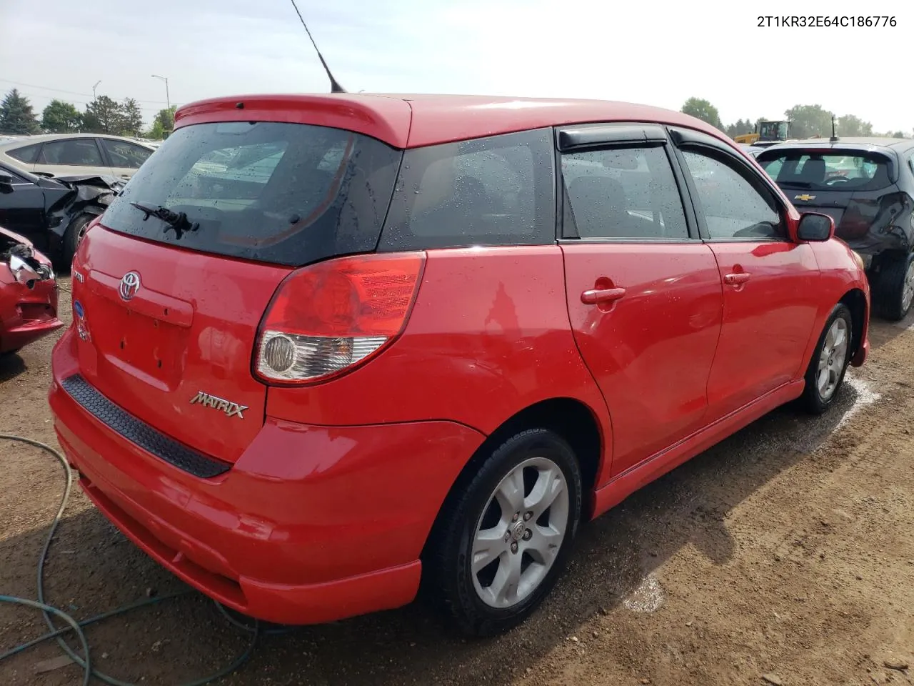 2004 Toyota Corolla Matrix Xr VIN: 2T1KR32E64C186776 Lot: 57582643