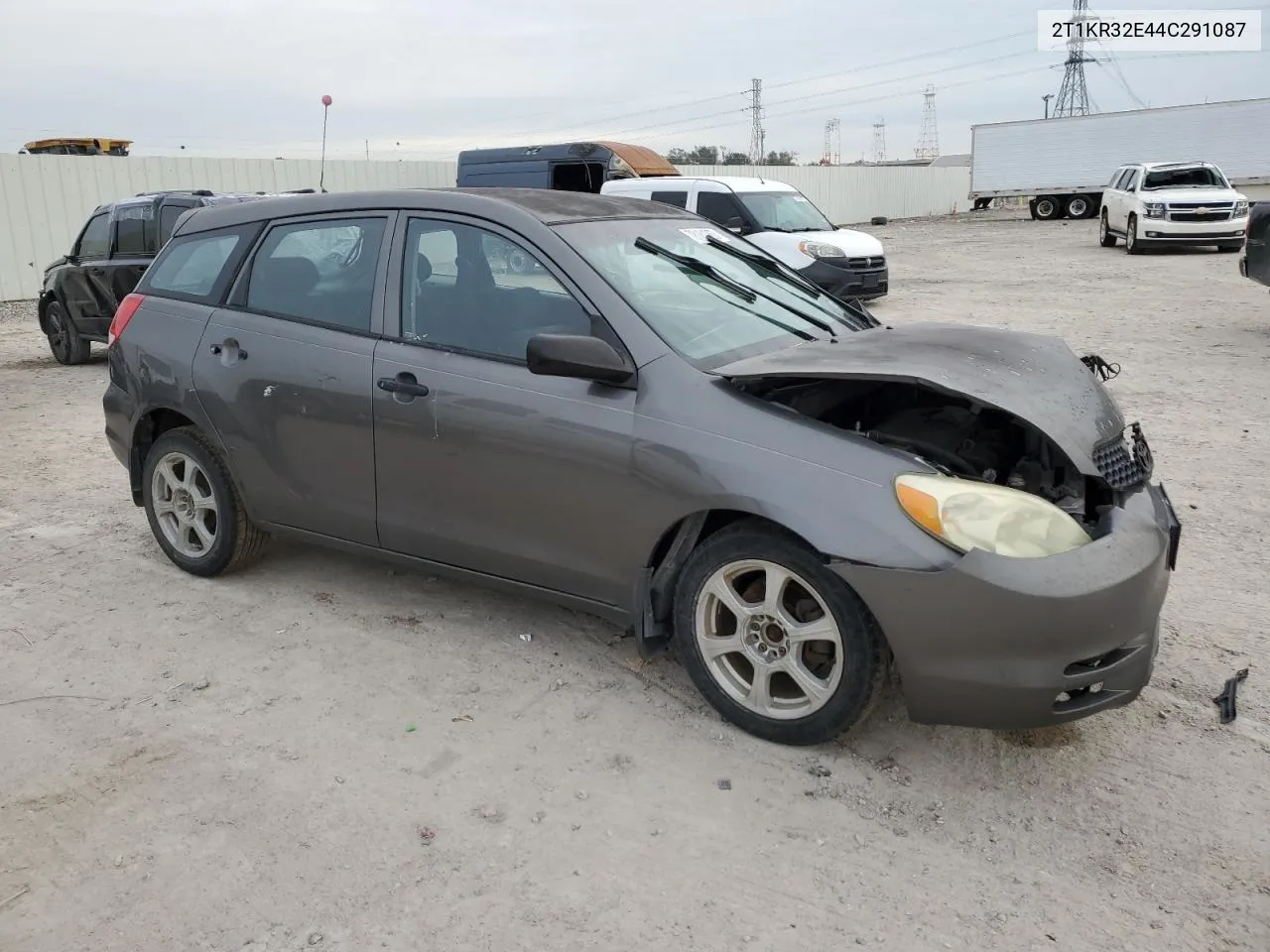 2004 Toyota Corolla Matrix Xr VIN: 2T1KR32E44C291087 Lot: 61591114