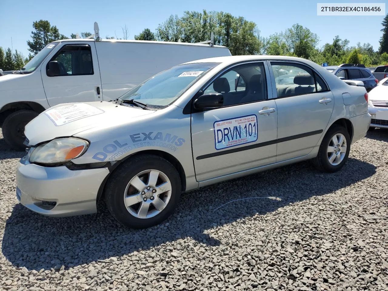 2004 Toyota Corolla Ce VIN: 2T1BR32EX4C186456 Lot: 62044244