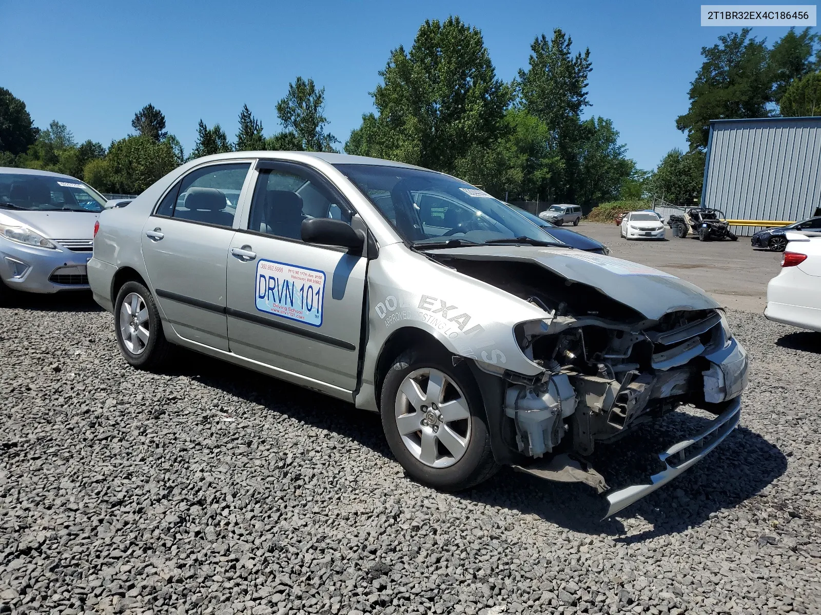 2004 Toyota Corolla Ce VIN: 2T1BR32EX4C186456 Lot: 62044244