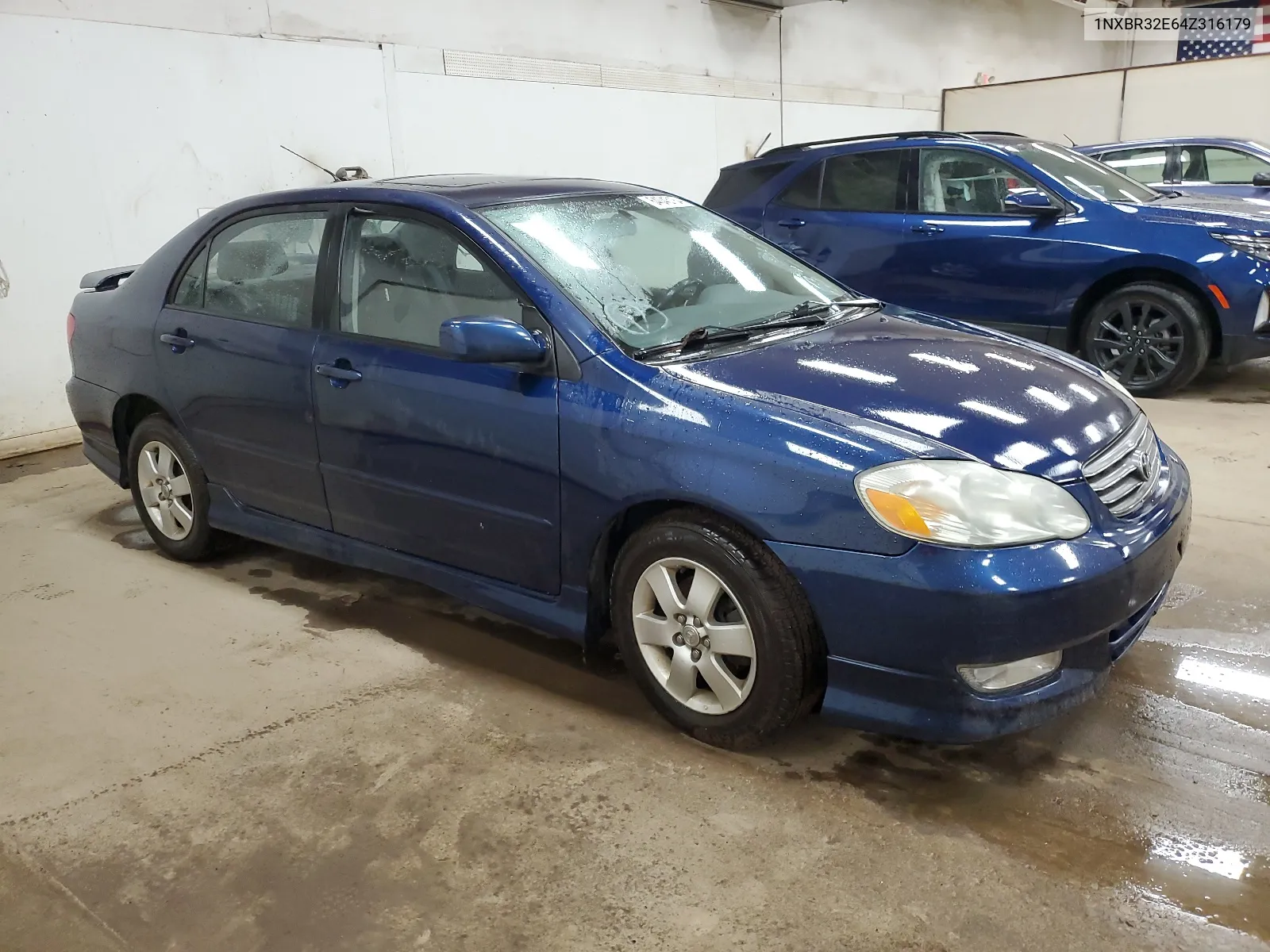 2004 Toyota Corolla Ce VIN: 1NXBR32E64Z316179 Lot: 64043164