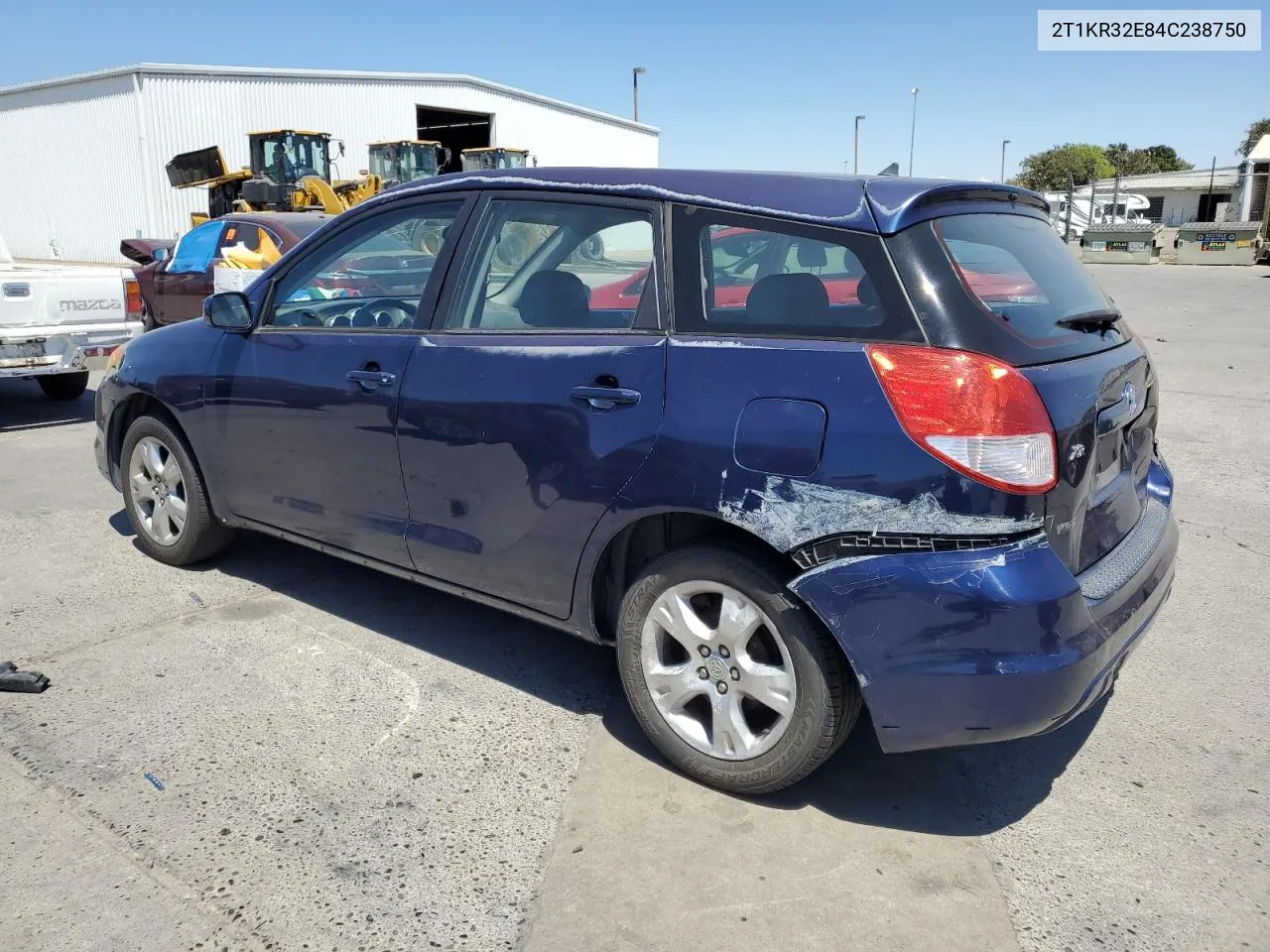 2004 Toyota Corolla Matrix Xr VIN: 2T1KR32E84C238750 Lot: 64215674