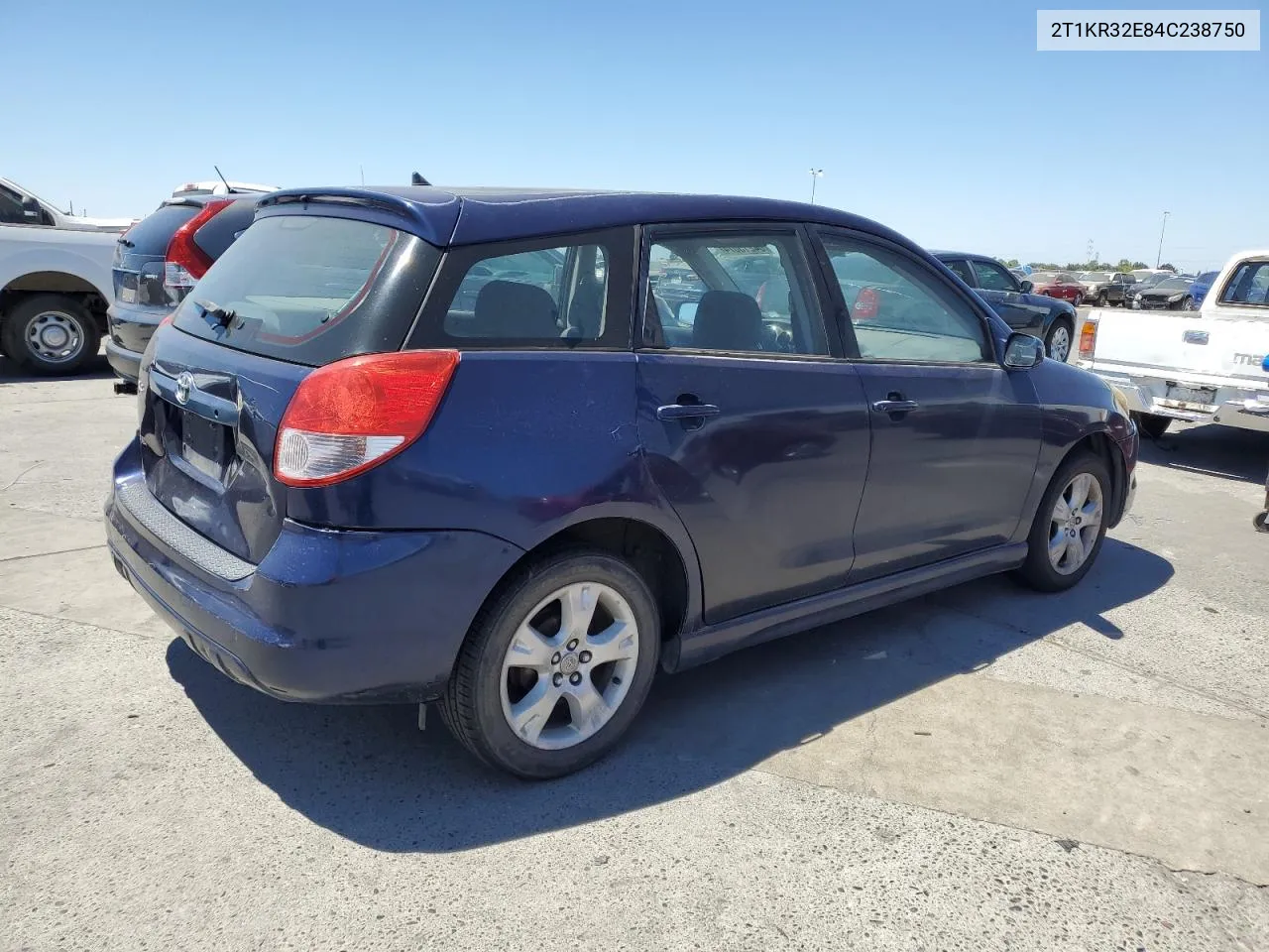 2004 Toyota Corolla Matrix Xr VIN: 2T1KR32E84C238750 Lot: 64215674