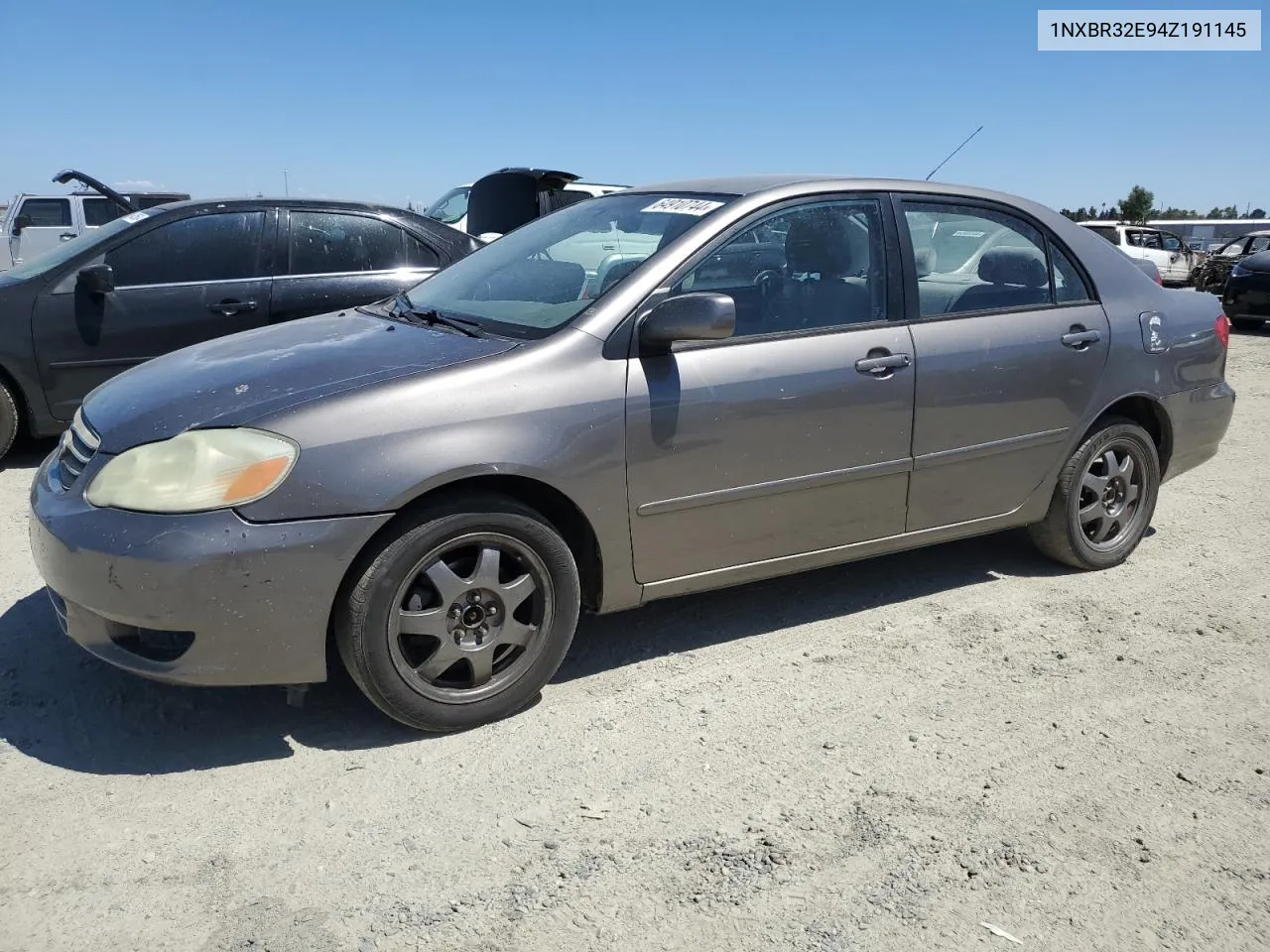 2004 Toyota Corolla Ce VIN: 1NXBR32E94Z191145 Lot: 64910744