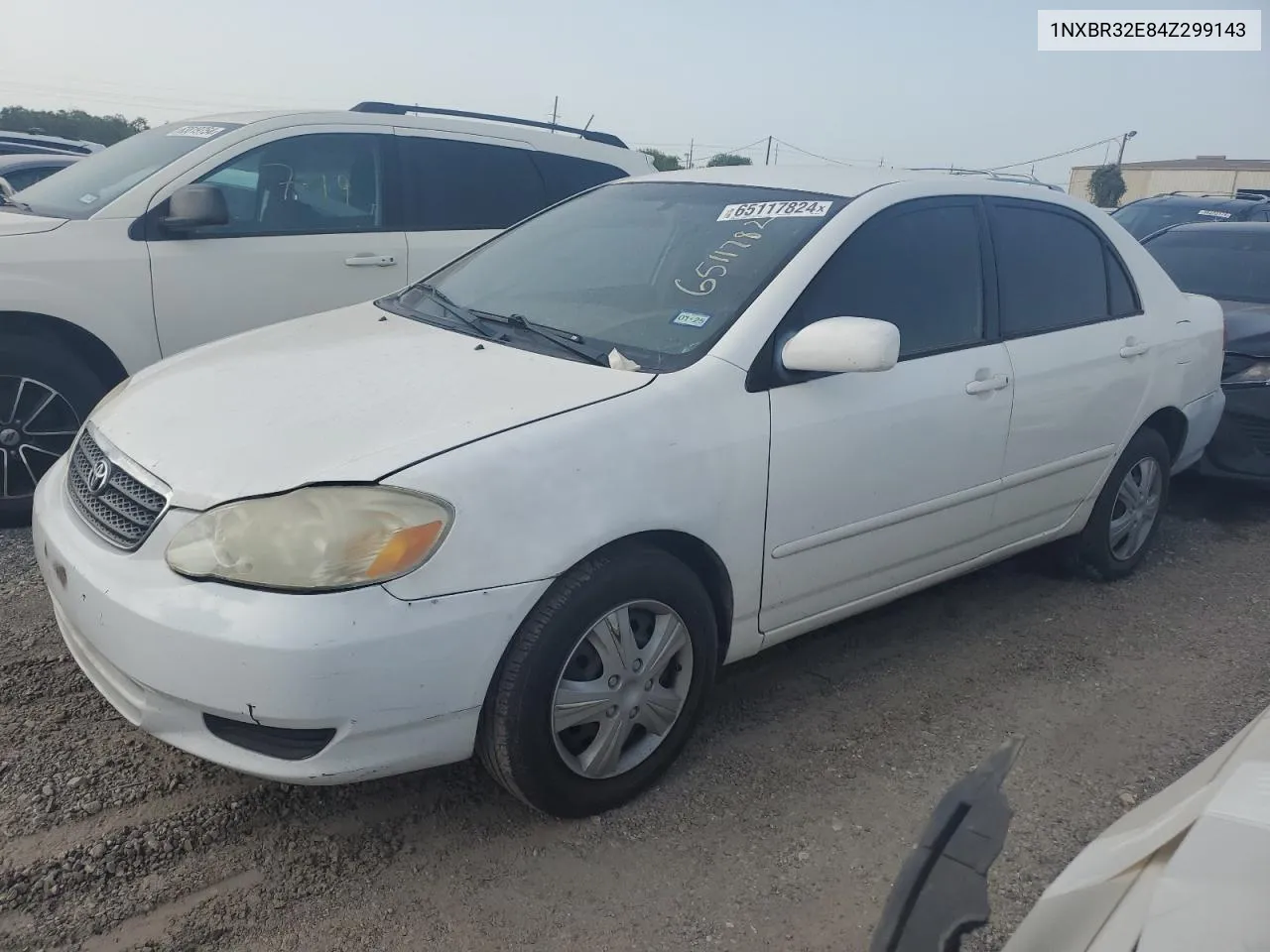 2004 Toyota Corolla Ce VIN: 1NXBR32E84Z299143 Lot: 65117824