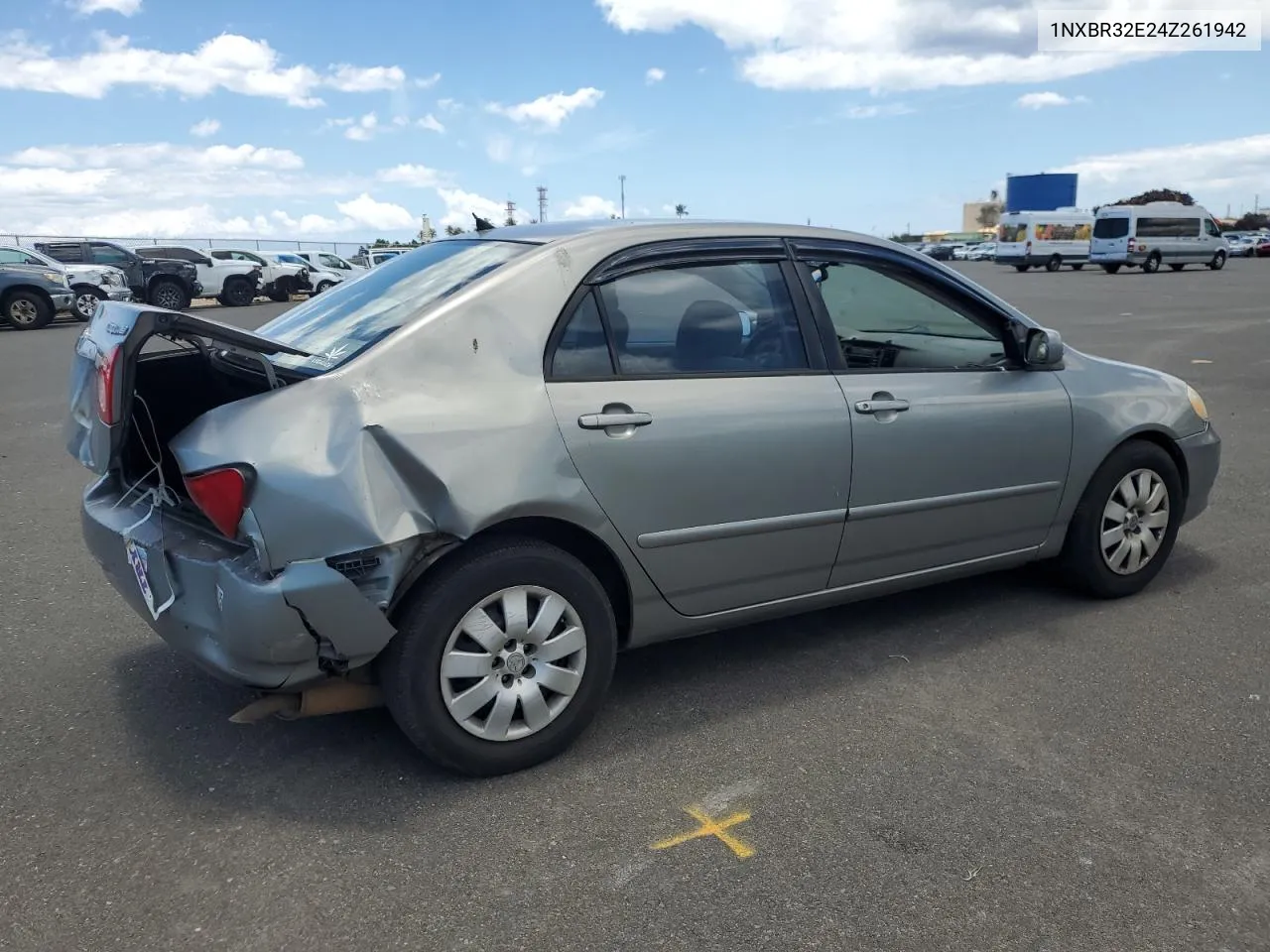 2004 Toyota Corolla Ce VIN: 1NXBR32E24Z261942 Lot: 65683064