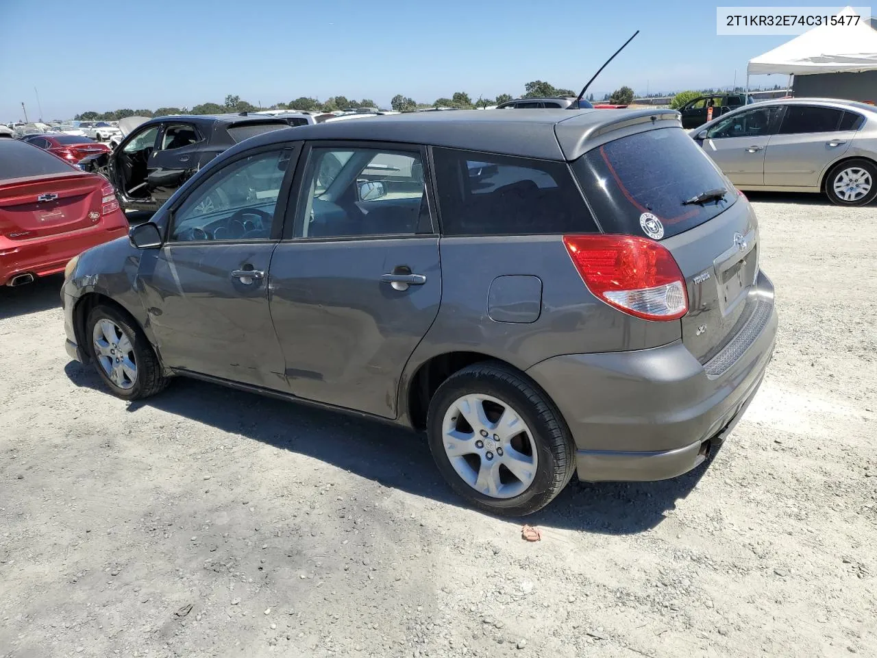 2004 Toyota Corolla Matrix Xr VIN: 2T1KR32E74C315477 Lot: 66105554