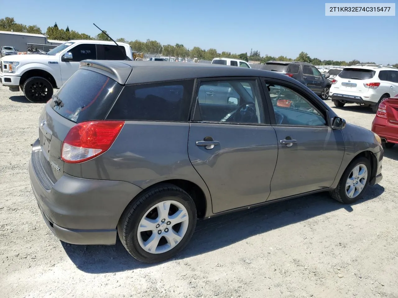 2004 Toyota Corolla Matrix Xr VIN: 2T1KR32E74C315477 Lot: 66105554