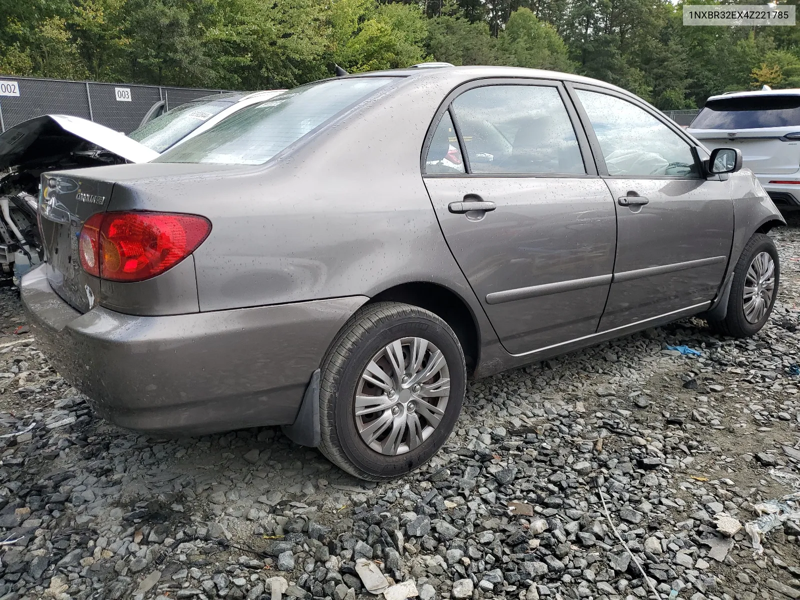 2004 Toyota Corolla Ce VIN: 1NXBR32EX4Z221785 Lot: 66199744