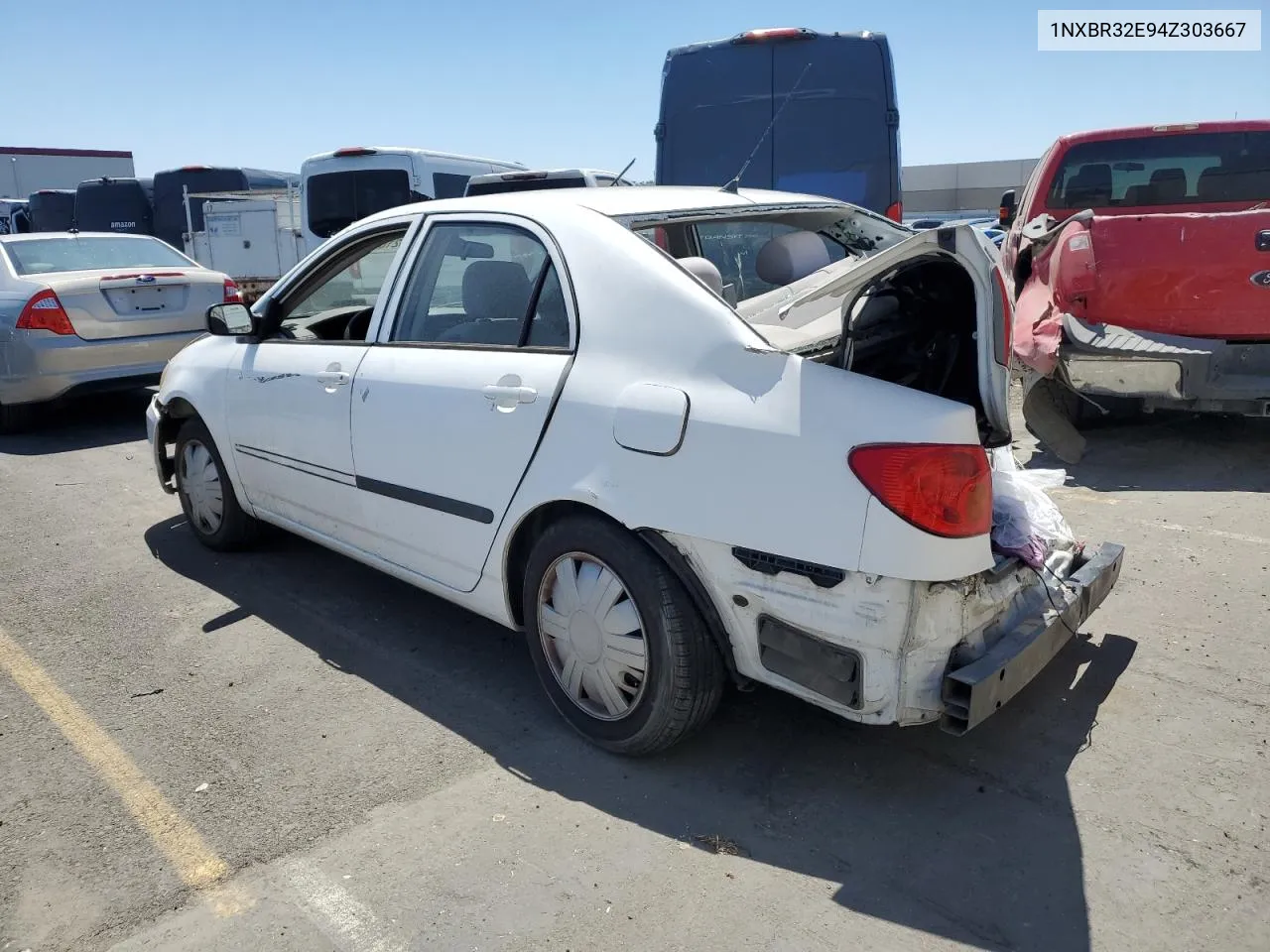 2004 Toyota Corolla Ce VIN: 1NXBR32E94Z303667 Lot: 66210794