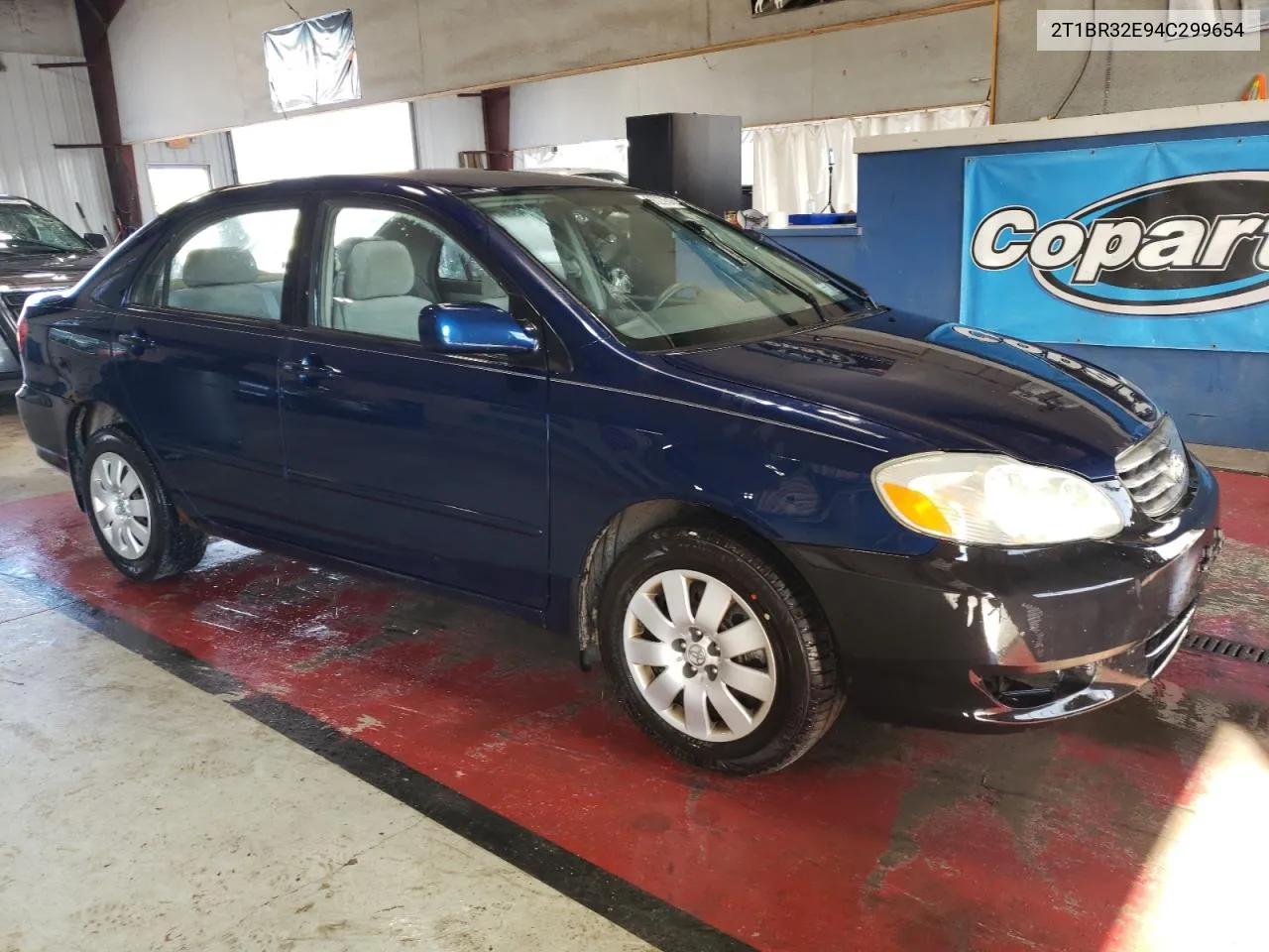 2004 Toyota Corolla Ce VIN: 2T1BR32E94C299654 Lot: 66236454