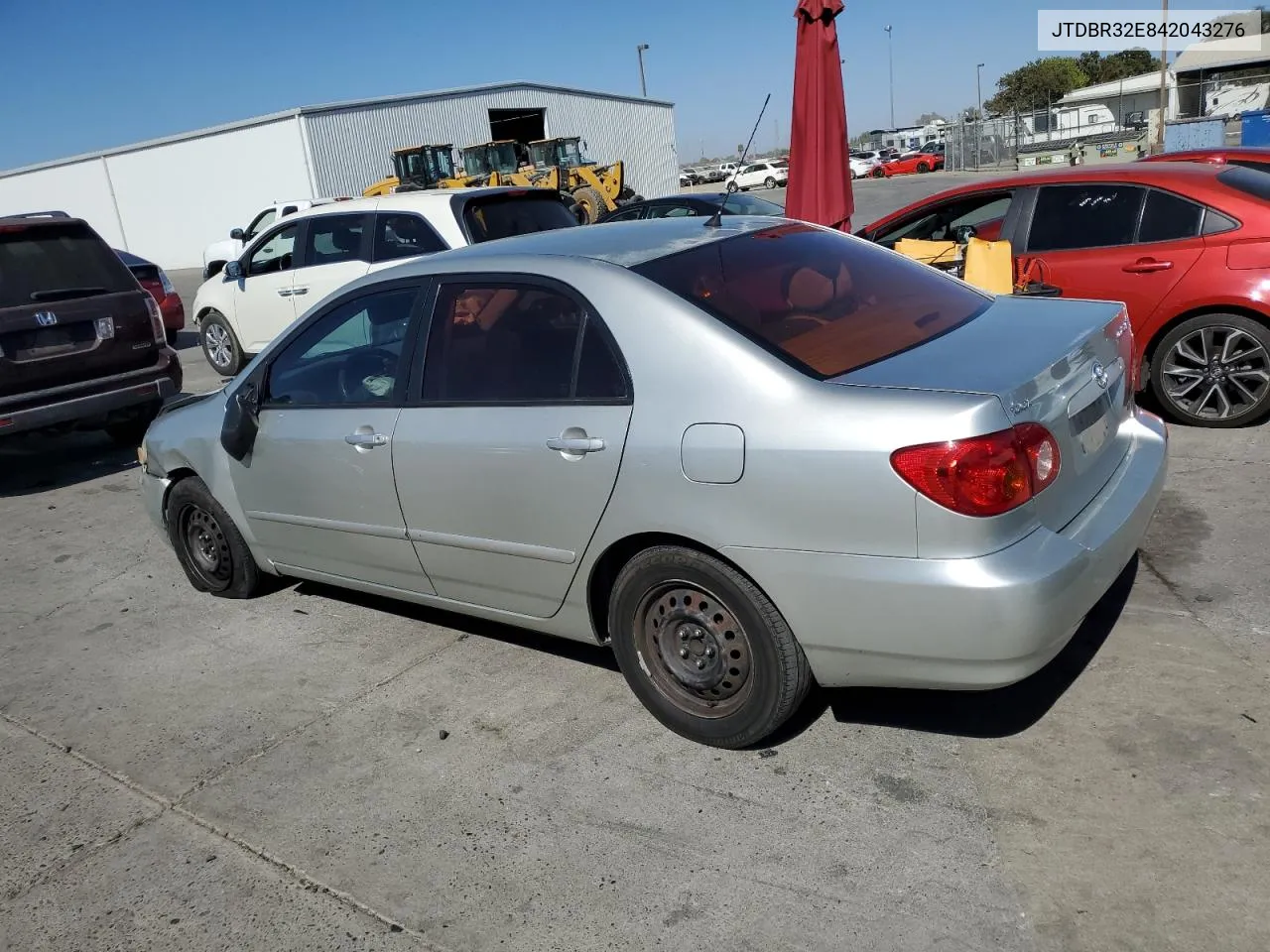 2004 Toyota Corolla Ce VIN: JTDBR32E842043276 Lot: 66390714