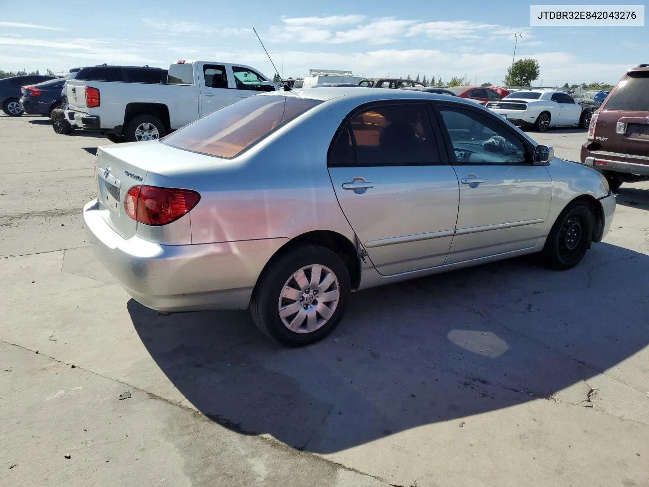 2004 Toyota Corolla Ce VIN: JTDBR32E842043276 Lot: 66390714