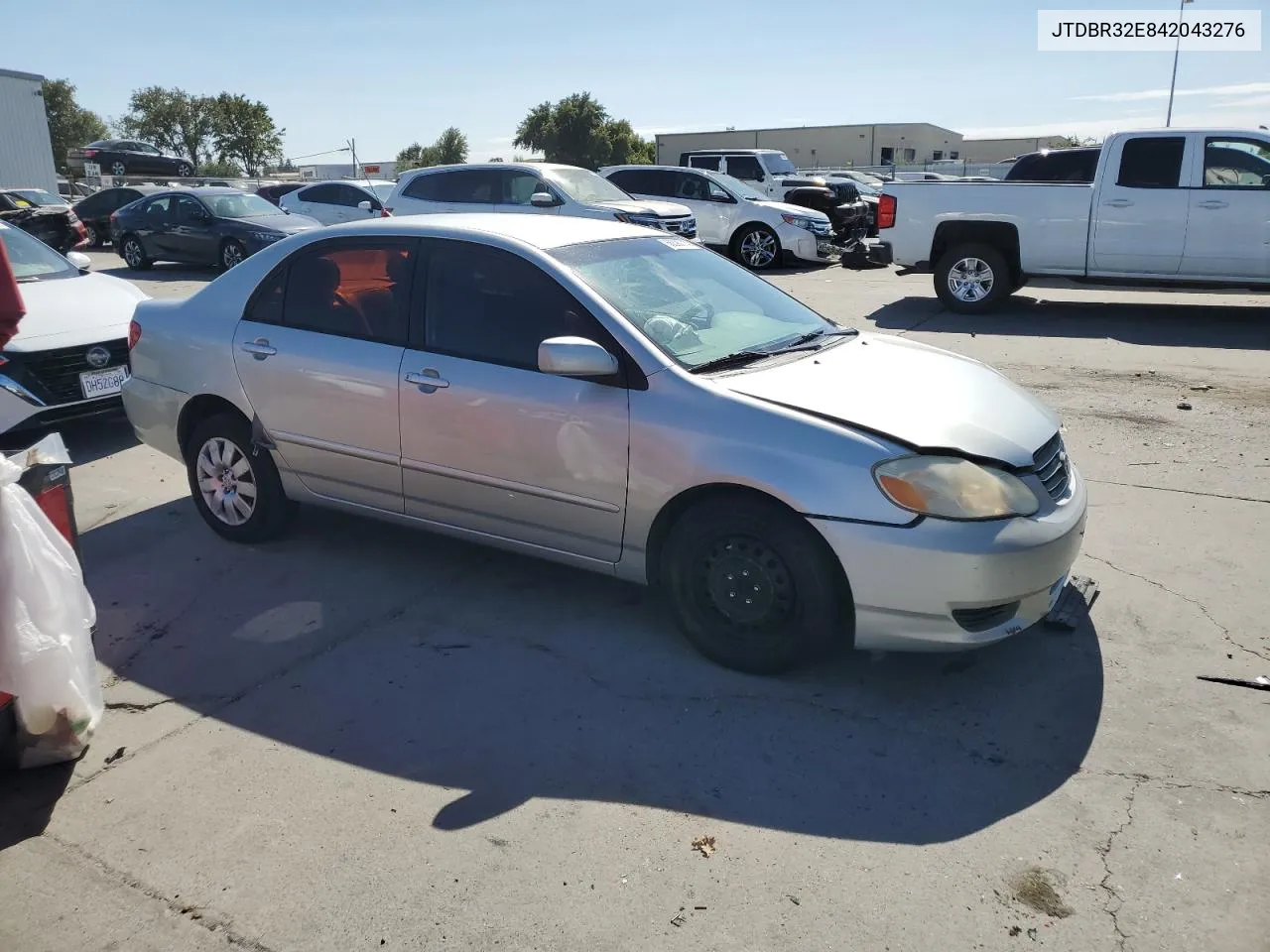 2004 Toyota Corolla Ce VIN: JTDBR32E842043276 Lot: 66390714