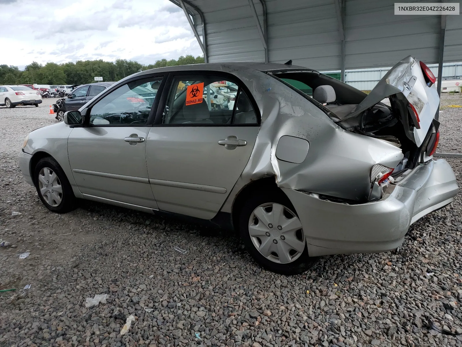 2004 Toyota Corolla Ce VIN: 1NXBR32E04Z226428 Lot: 66733074