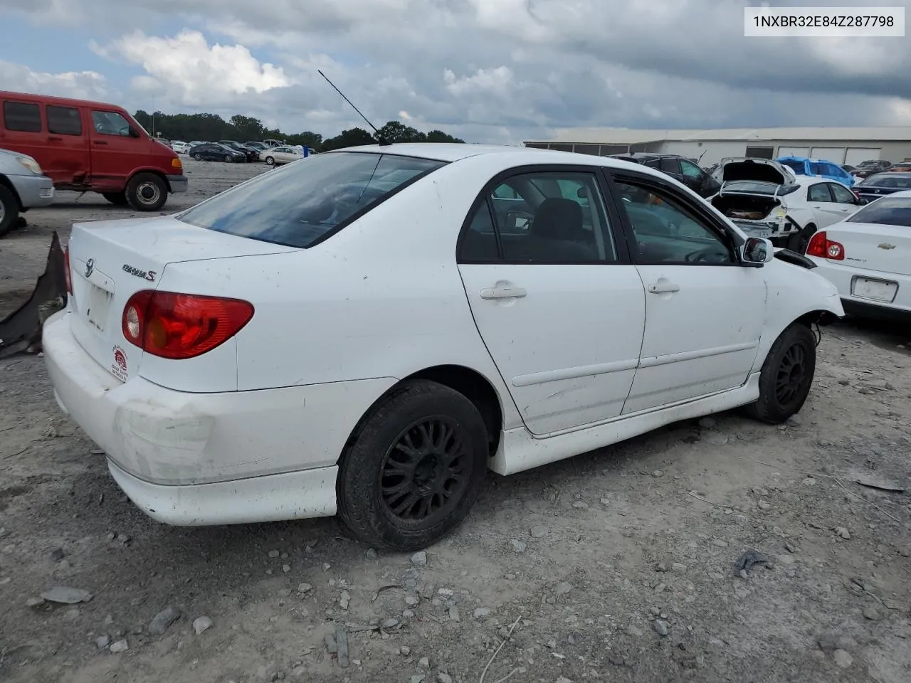 2004 Toyota Corolla Ce VIN: 1NXBR32E84Z287798 Lot: 67744554