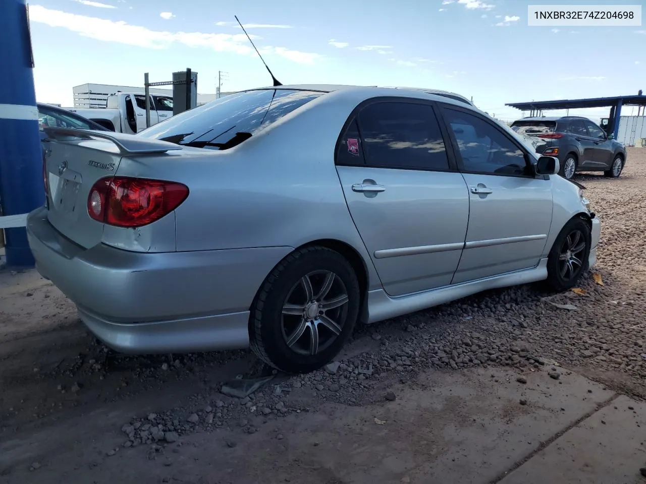 2004 Toyota Corolla Ce VIN: 1NXBR32E74Z204698 Lot: 67980524