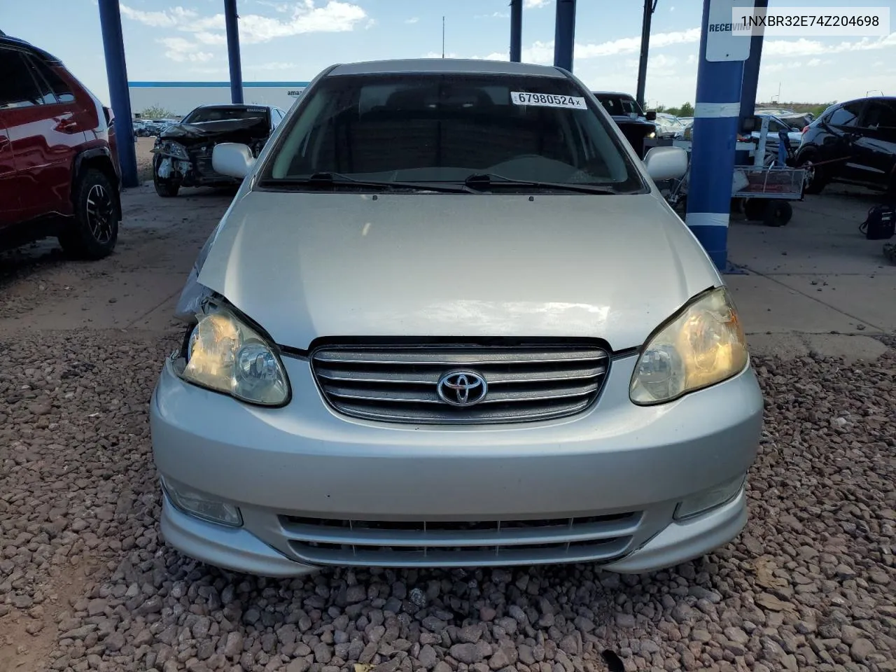 2004 Toyota Corolla Ce VIN: 1NXBR32E74Z204698 Lot: 67980524