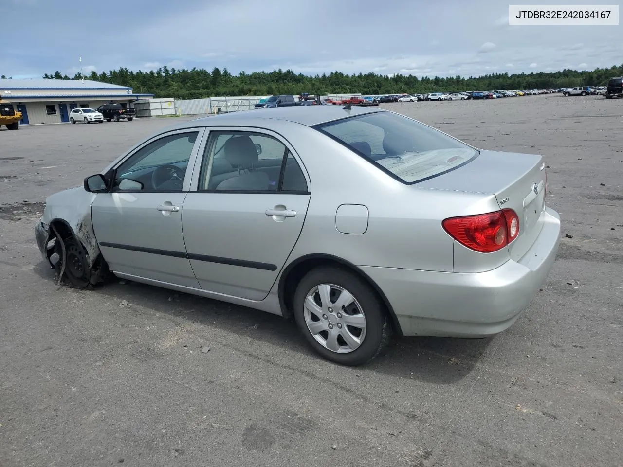 2004 Toyota Corolla Ce VIN: JTDBR32E242034167 Lot: 68299094