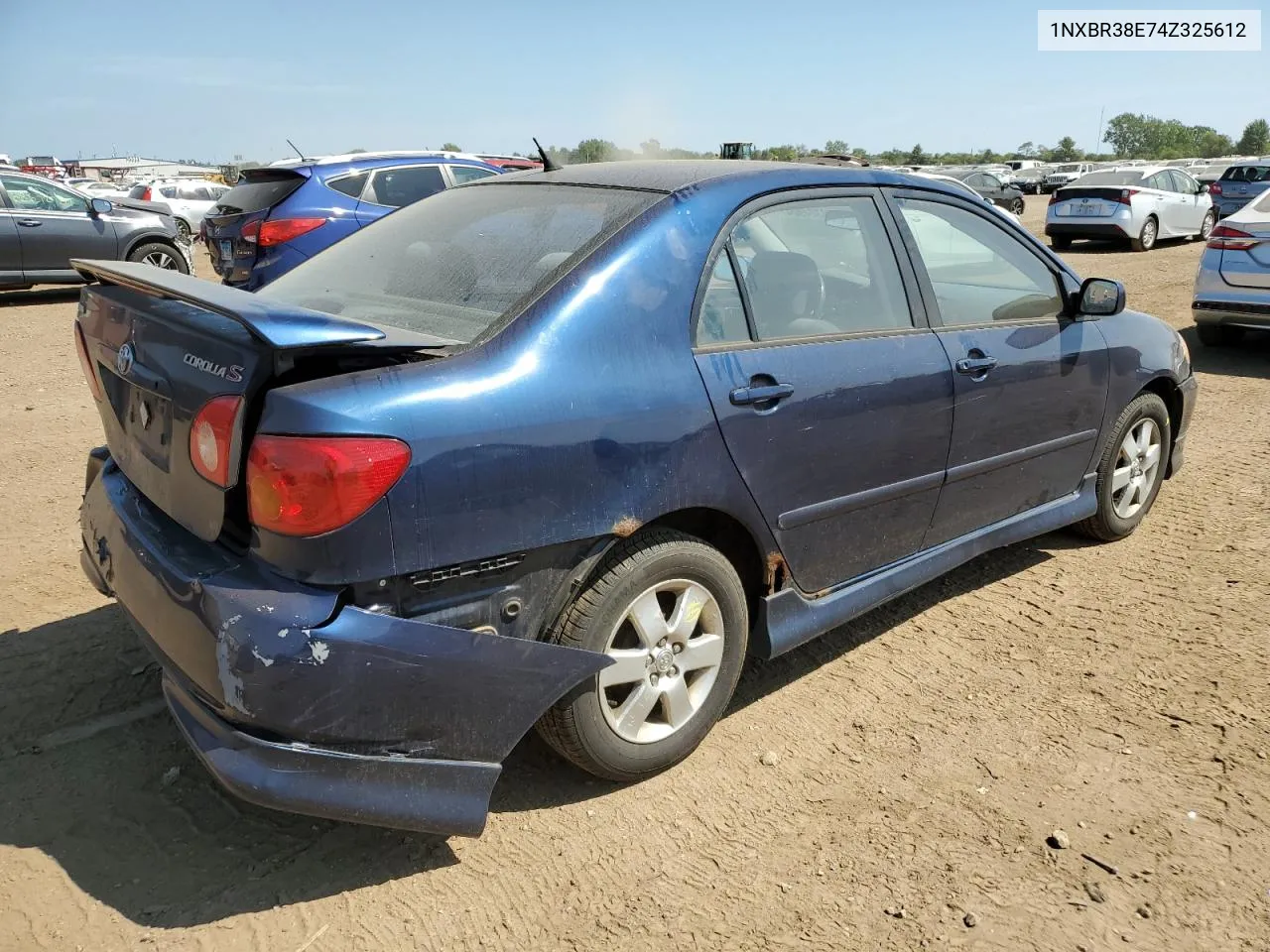 2004 Toyota Corolla Ce VIN: 1NXBR38E74Z325612 Lot: 68324924