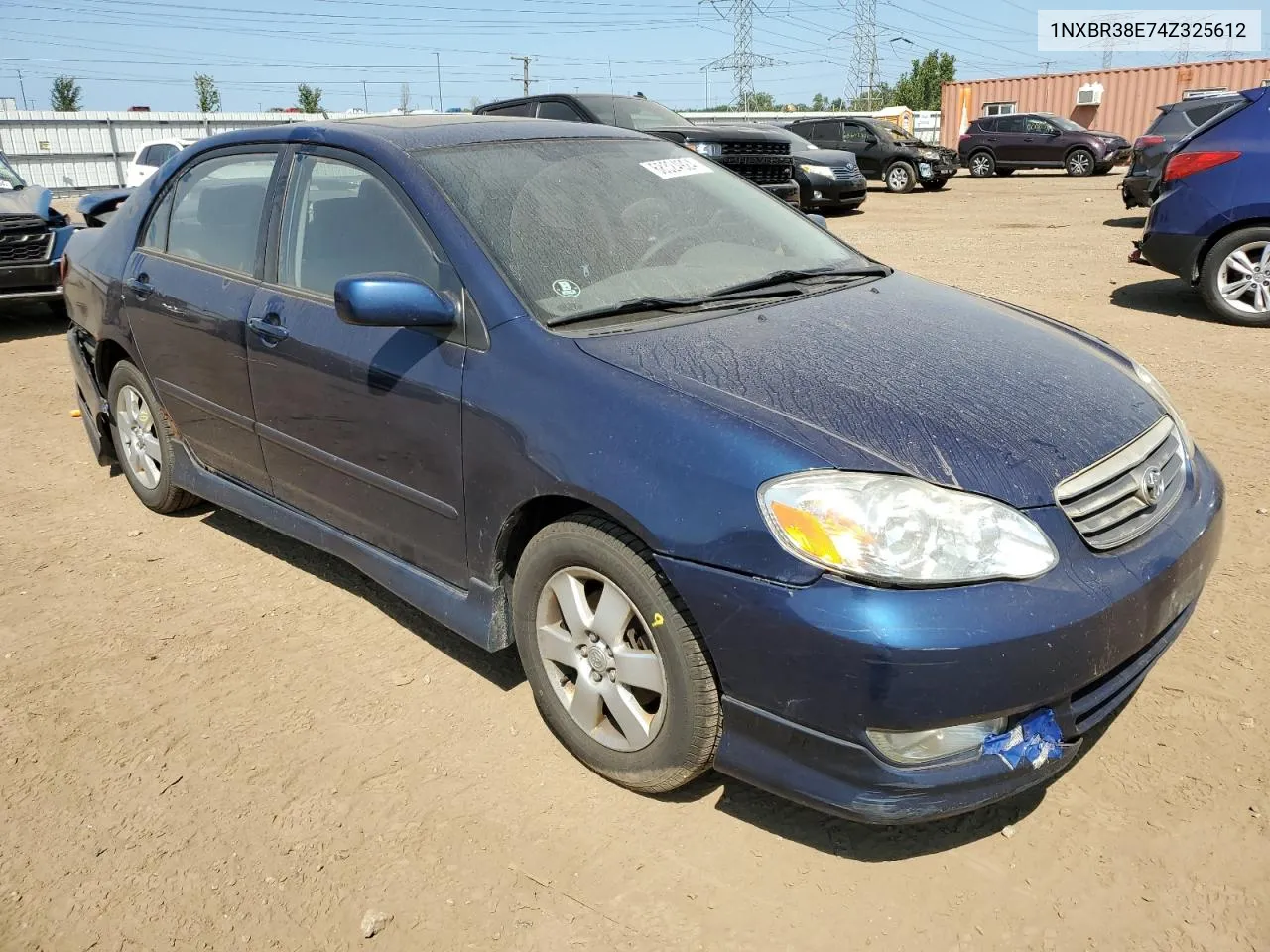 2004 Toyota Corolla Ce VIN: 1NXBR38E74Z325612 Lot: 68324924