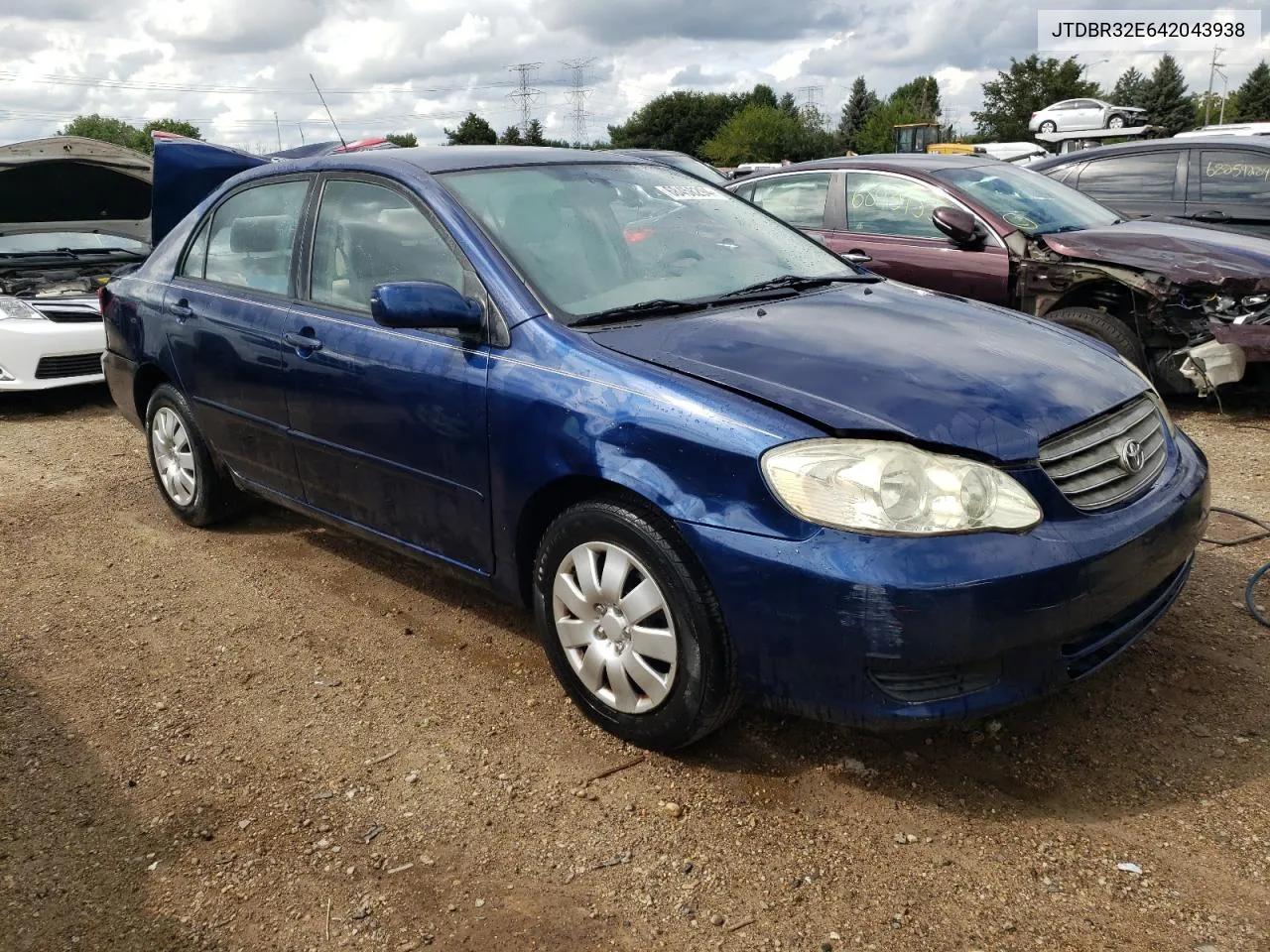 2004 Toyota Corolla Ce VIN: JTDBR32E642043938 Lot: 68458294