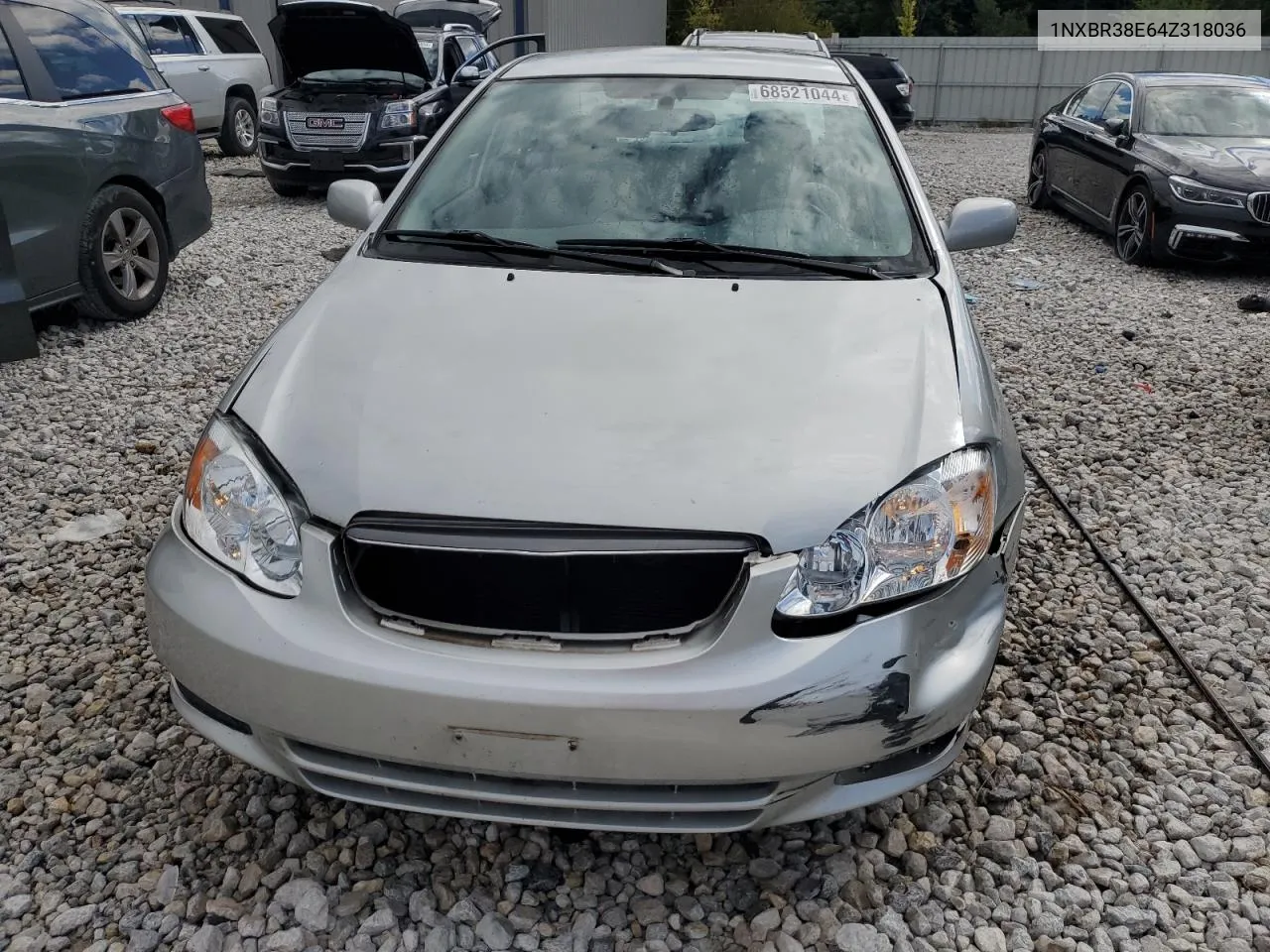 2004 Toyota Corolla Ce VIN: 1NXBR38E64Z318036 Lot: 68521044