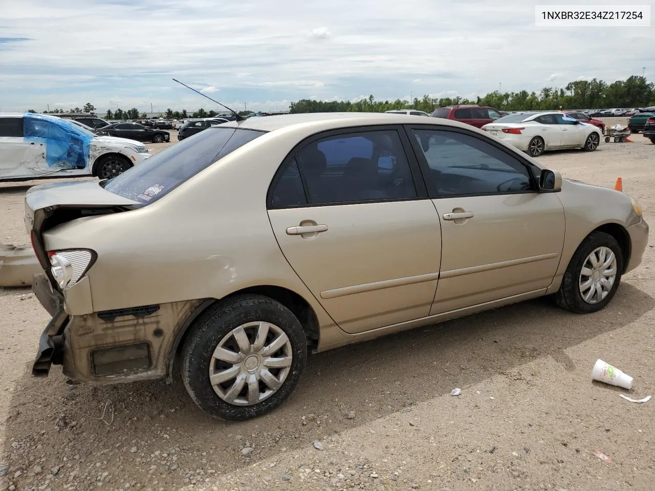 2004 Toyota Corolla Ce VIN: 1NXBR32E34Z217254 Lot: 69080174