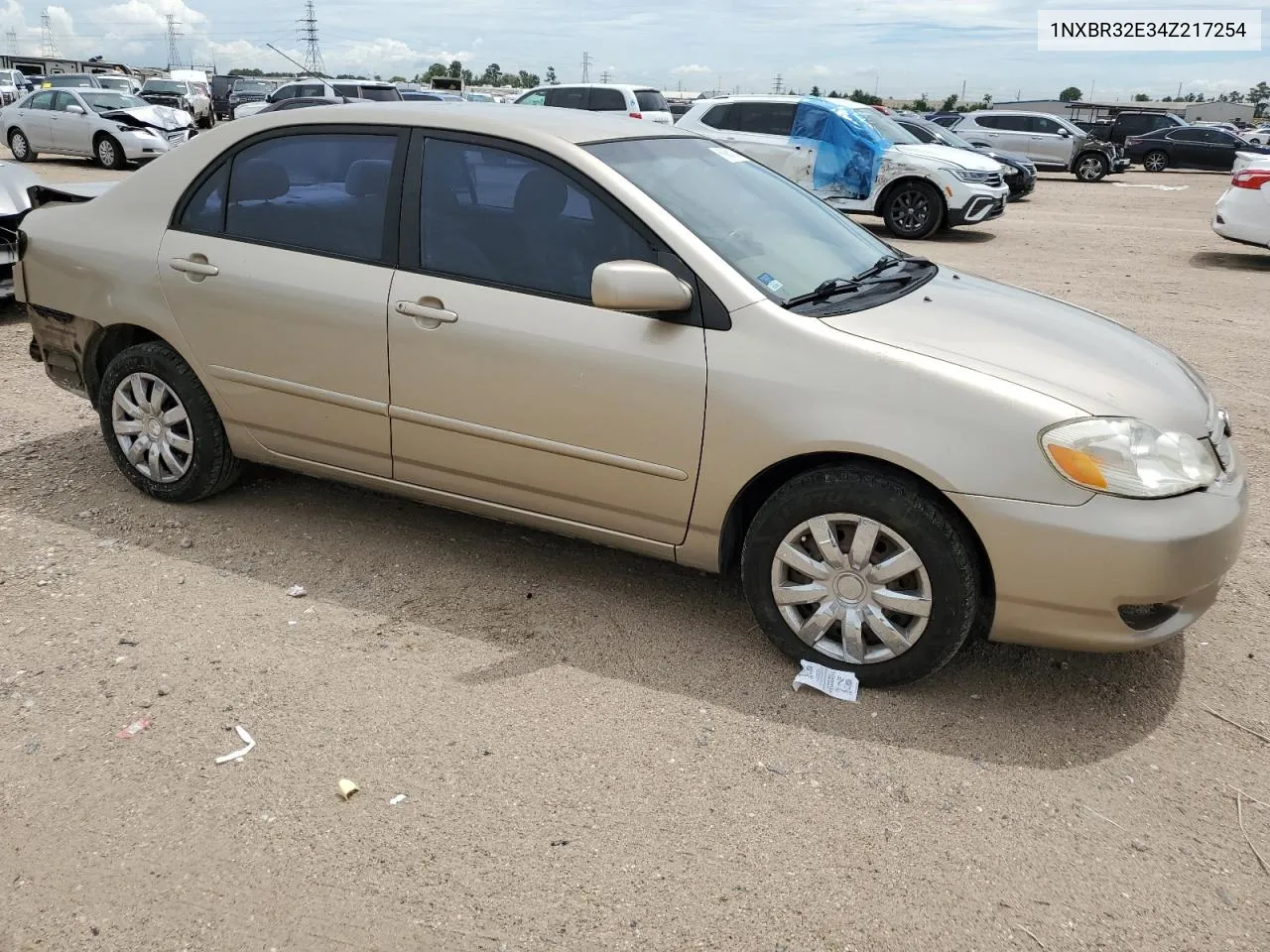 2004 Toyota Corolla Ce VIN: 1NXBR32E34Z217254 Lot: 69080174