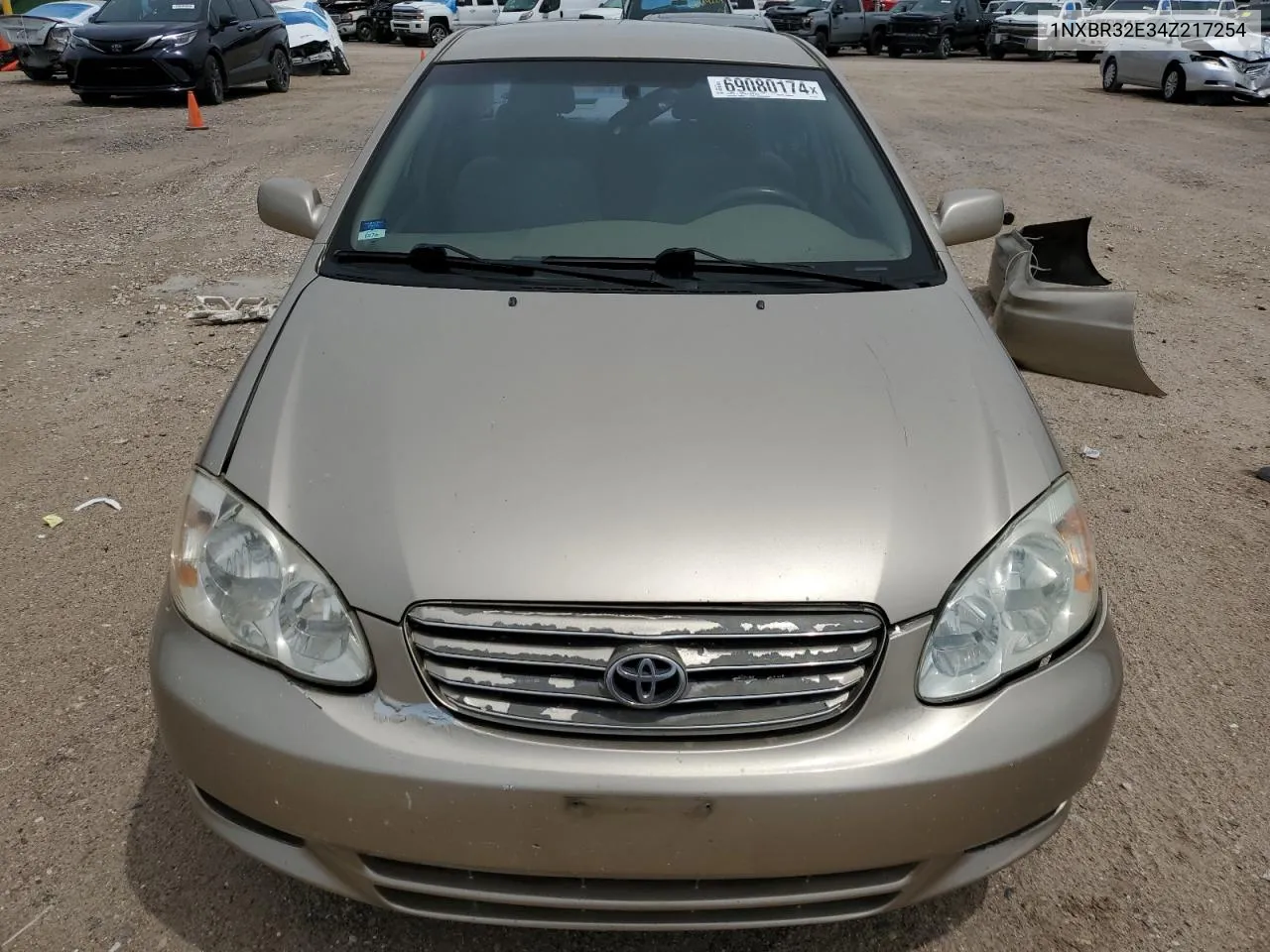 2004 Toyota Corolla Ce VIN: 1NXBR32E34Z217254 Lot: 69080174