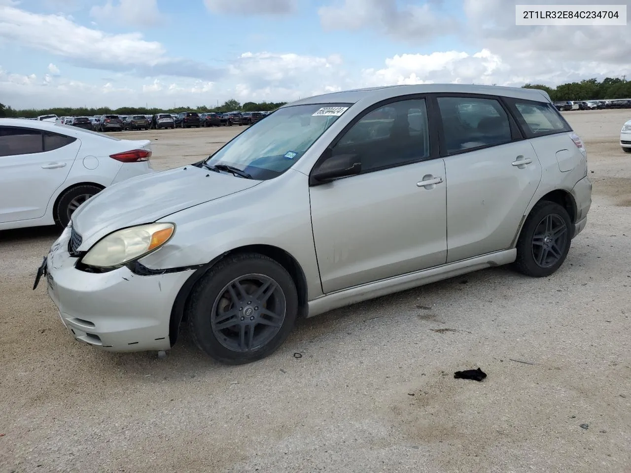 2004 Toyota Corolla Matrix Base VIN: 2T1LR32E84C234704 Lot: 69204424