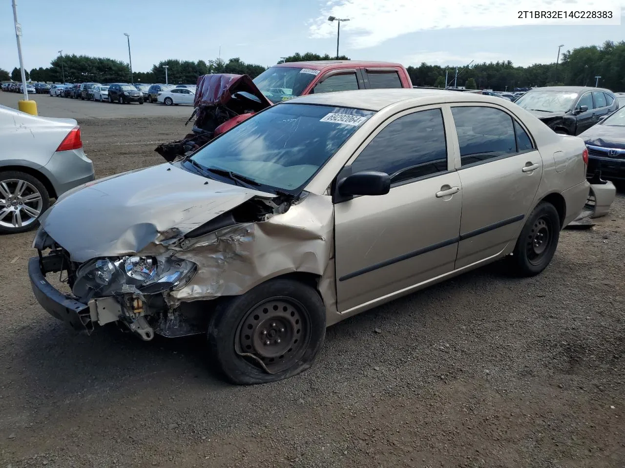 2004 Toyota Corolla Ce VIN: 2T1BR32E14C228383 Lot: 69292064