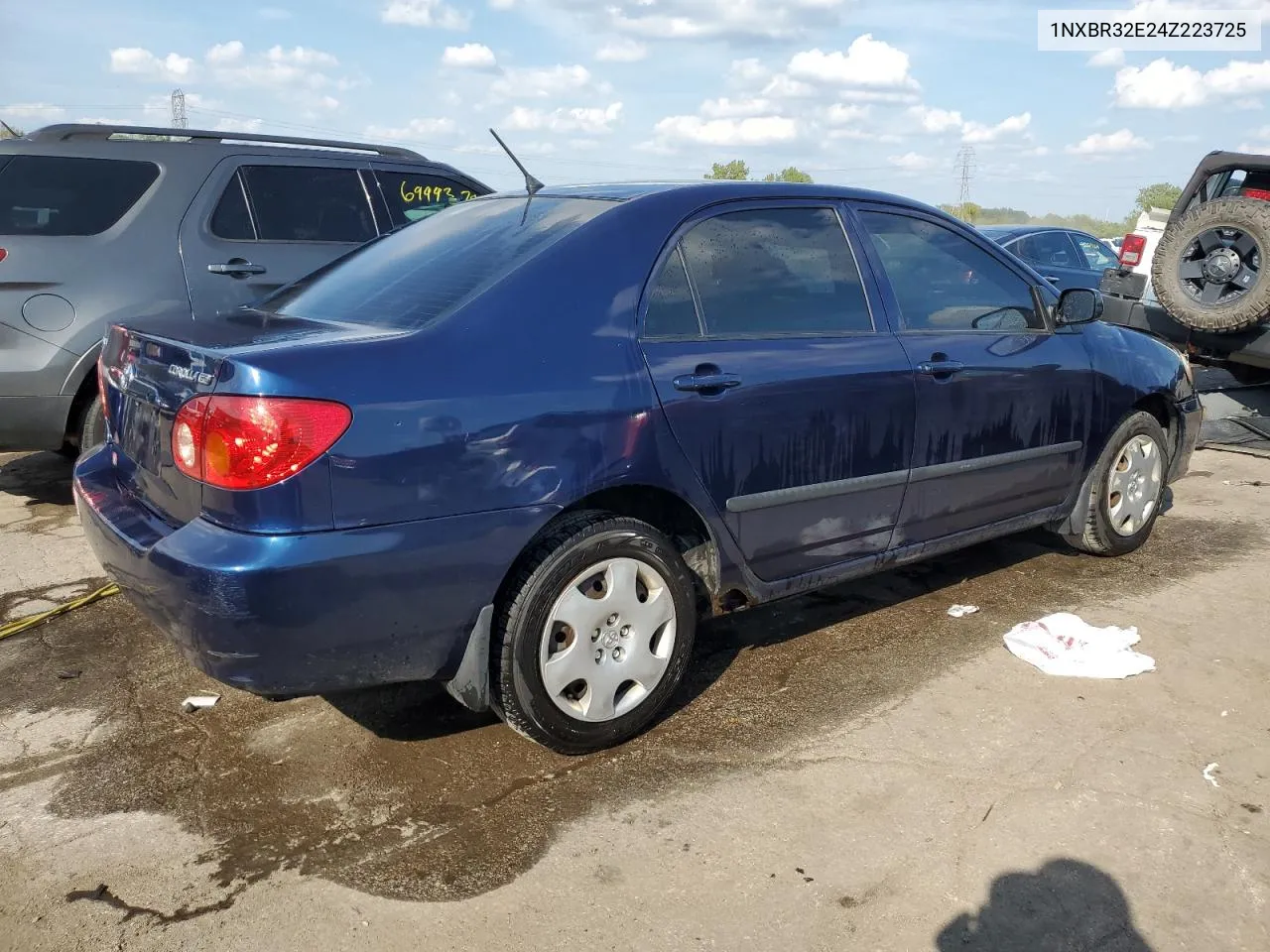 2004 Toyota Corolla Ce VIN: 1NXBR32E24Z223725 Lot: 69619614