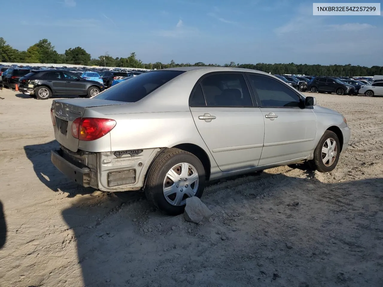 2004 Toyota Corolla Ce VIN: 1NXBR32E54Z257299 Lot: 69702274