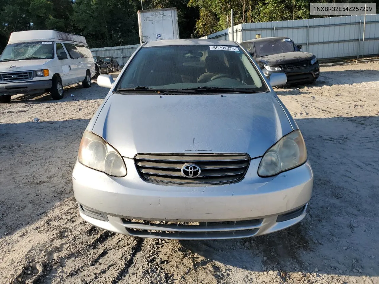 2004 Toyota Corolla Ce VIN: 1NXBR32E54Z257299 Lot: 69702274