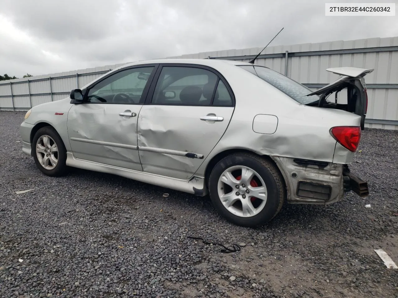 2004 Toyota Corolla Ce VIN: 2T1BR32E44C260342 Lot: 69760614