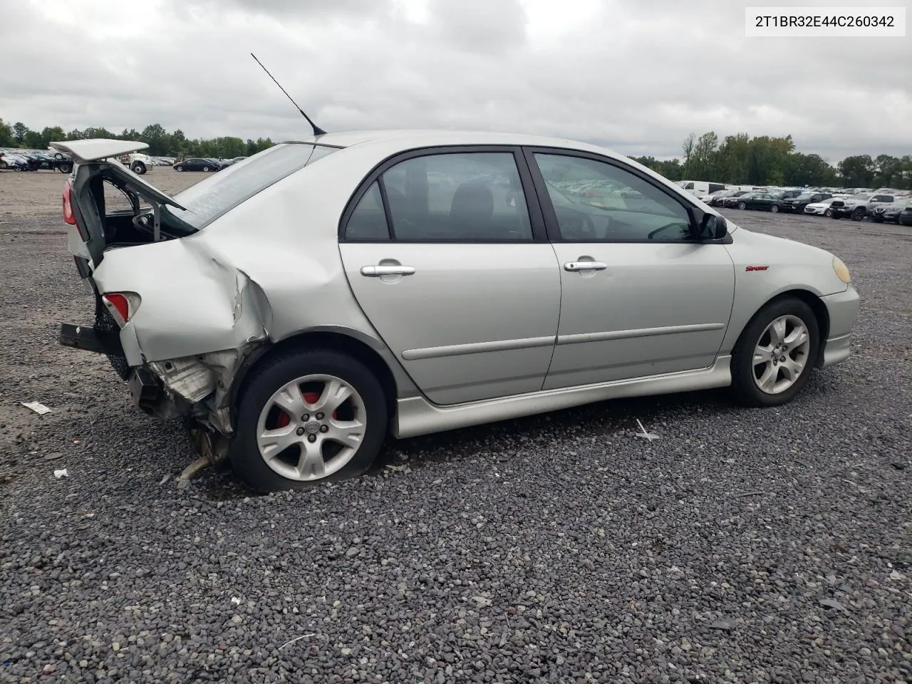 2004 Toyota Corolla Ce VIN: 2T1BR32E44C260342 Lot: 69760614