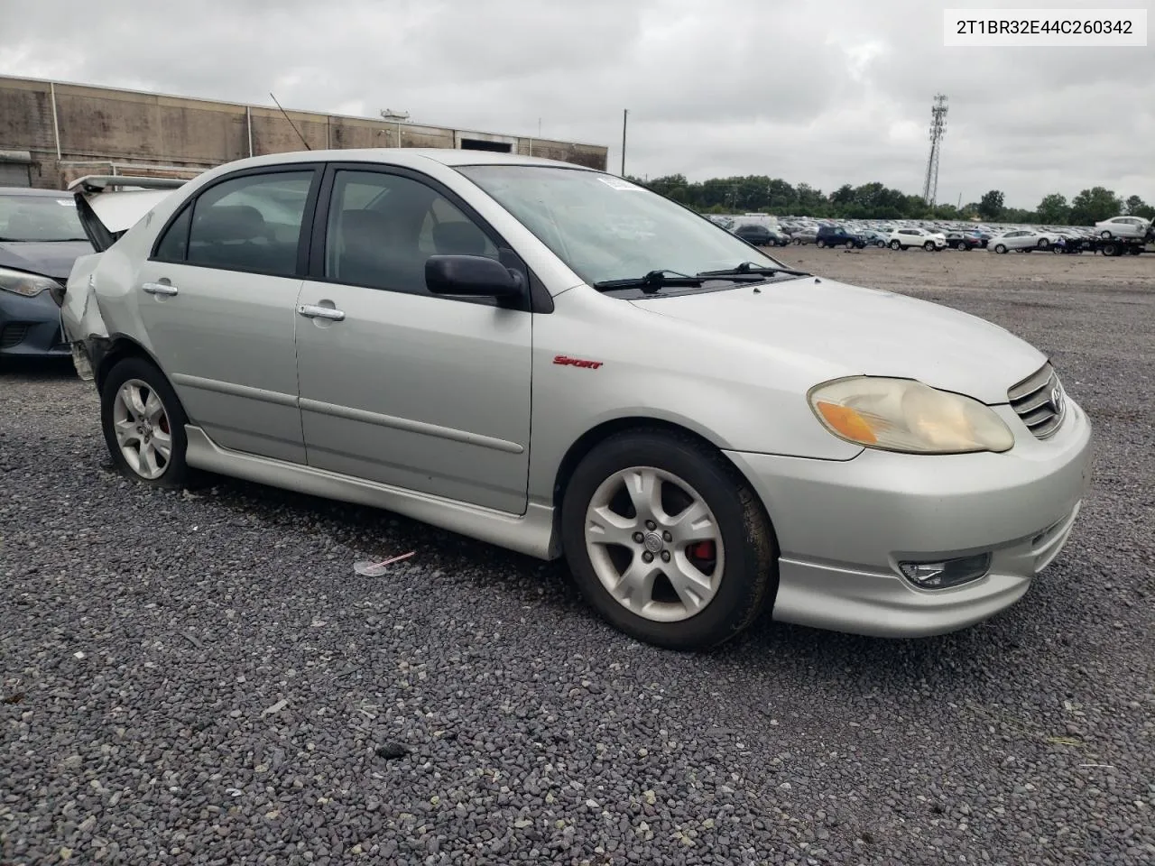 2004 Toyota Corolla Ce VIN: 2T1BR32E44C260342 Lot: 69760614