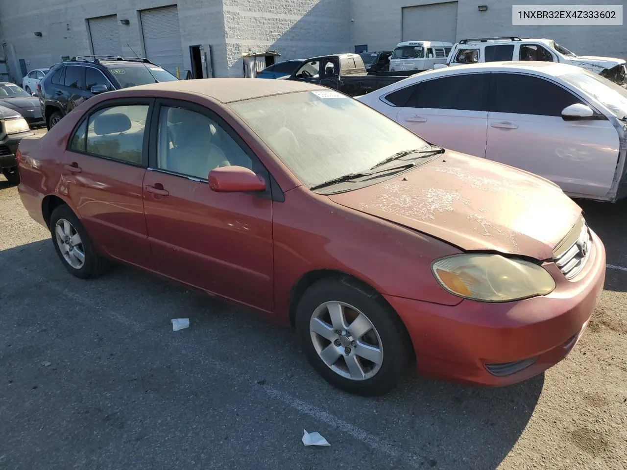 2004 Toyota Corolla Ce VIN: 1NXBR32EX4Z333602 Lot: 69900524