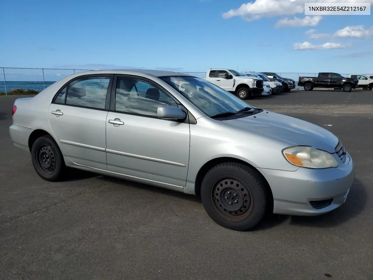 2004 Toyota Corolla Ce VIN: 1NXBR32E54Z212167 Lot: 70050214