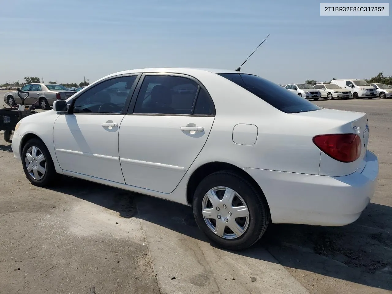 2004 Toyota Corolla Ce VIN: 2T1BR32E84C317352 Lot: 70100284