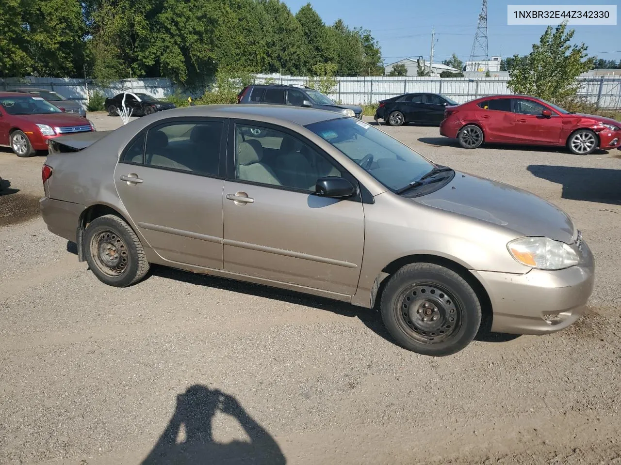 2004 Toyota Corolla Ce VIN: 1NXBR32E44Z342330 Lot: 70386574