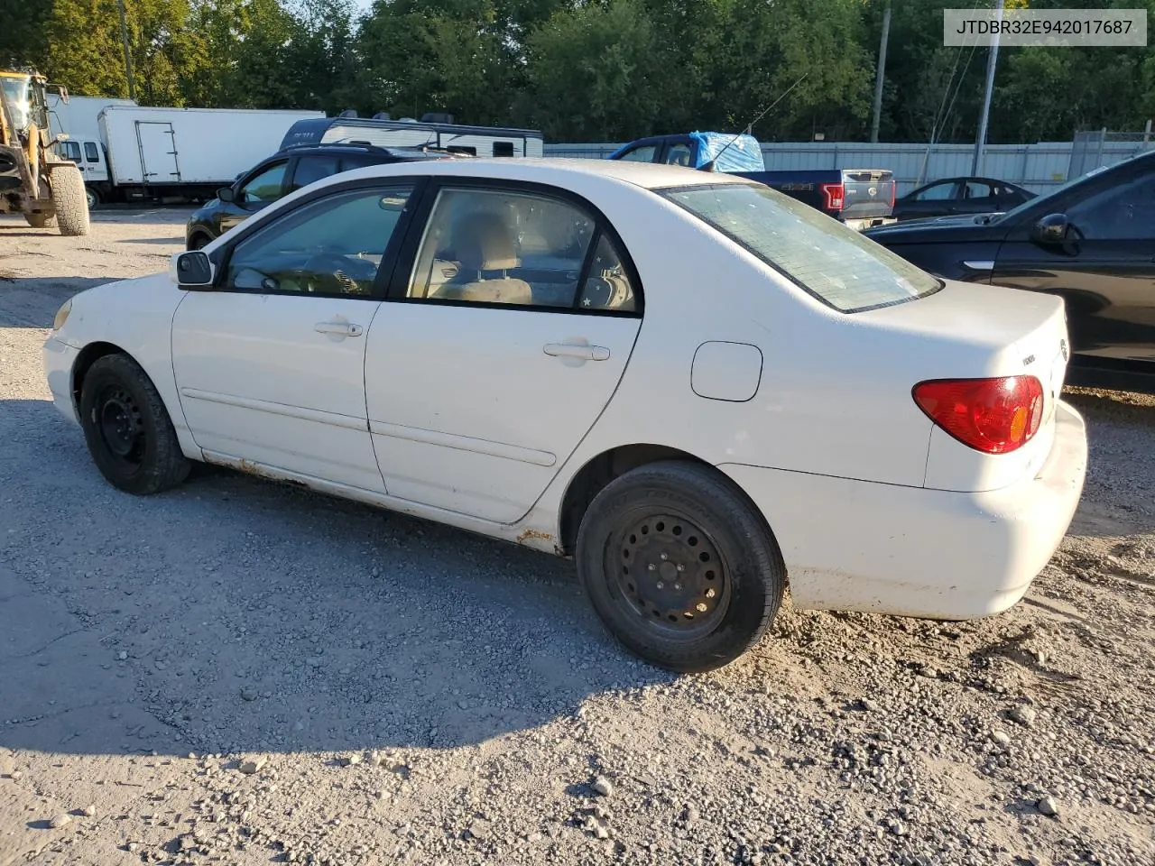 2004 Toyota Corolla Ce VIN: JTDBR32E942017687 Lot: 70429484