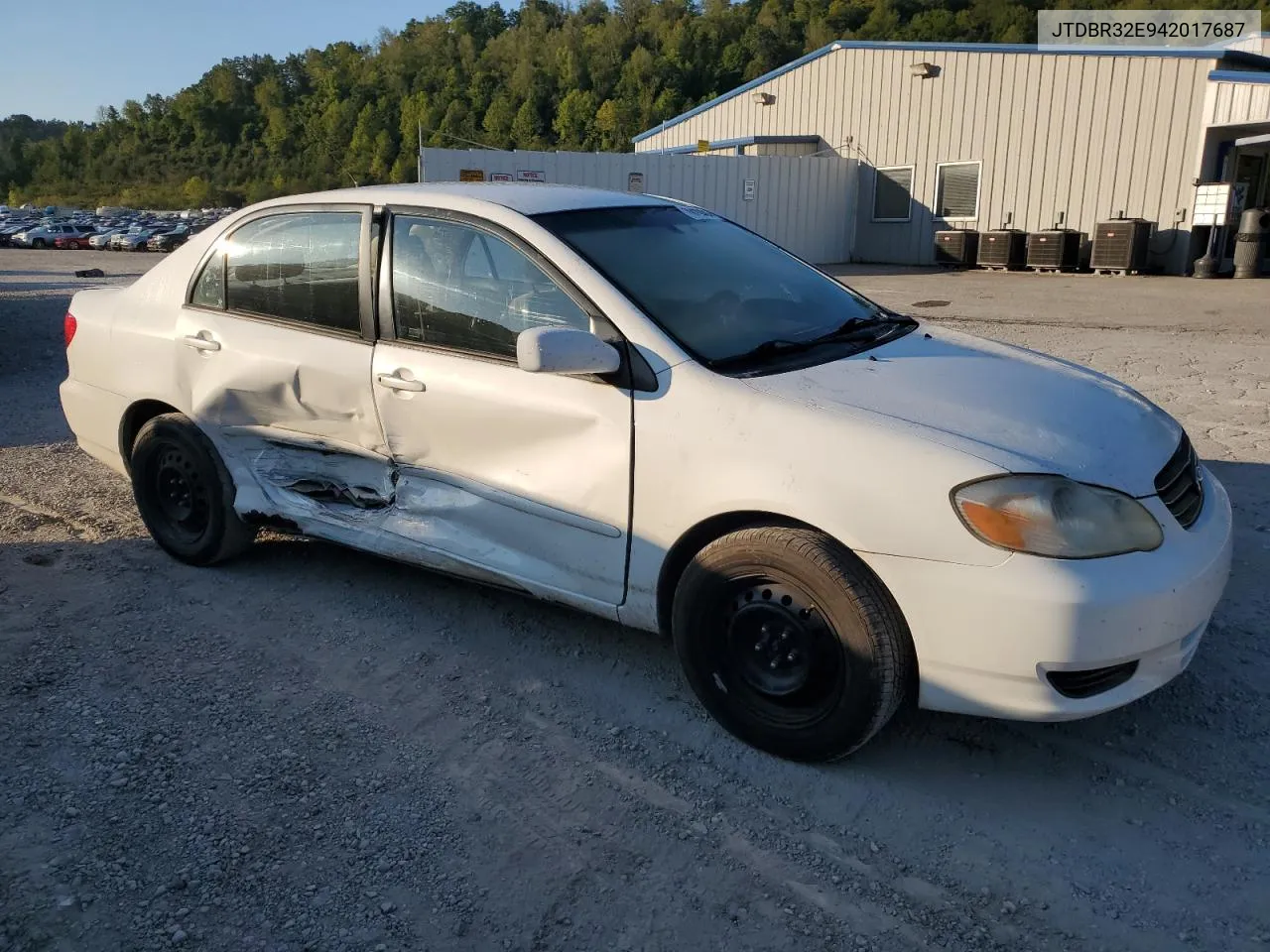 2004 Toyota Corolla Ce VIN: JTDBR32E942017687 Lot: 70429484