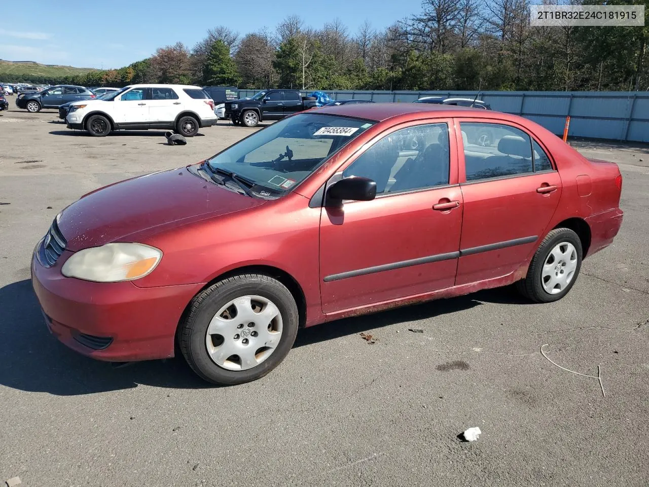 2004 Toyota Corolla Ce VIN: 2T1BR32E24C181915 Lot: 70458384